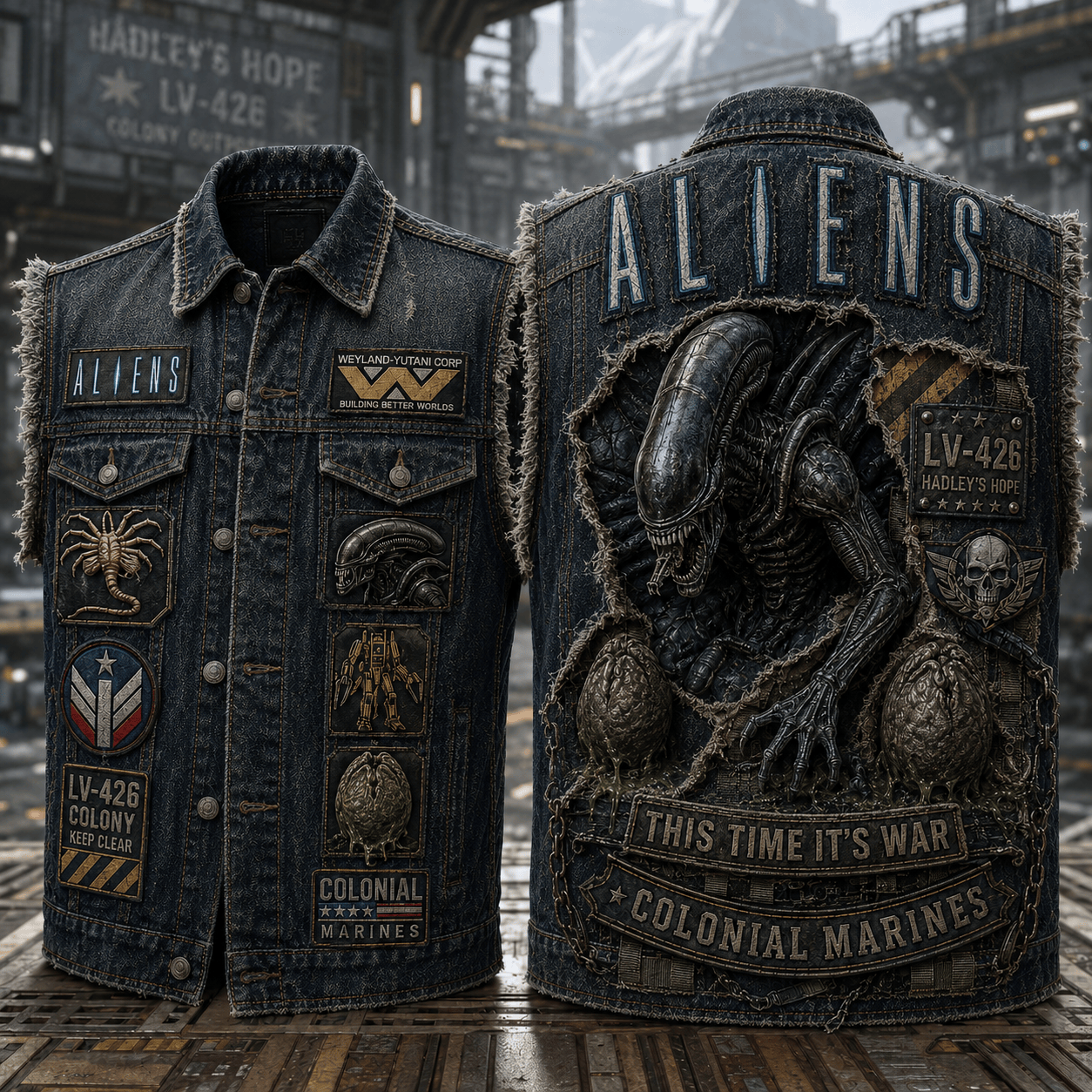 ALE PREMIUM DENIM VEST HQH