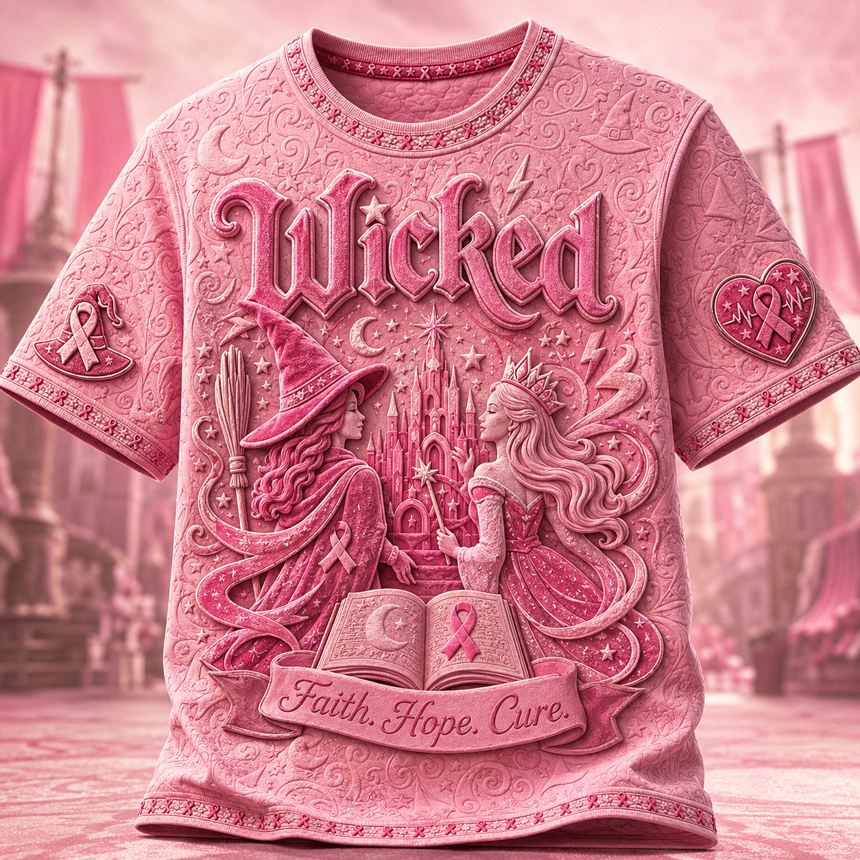 PREMIUM WCKD 3D EMBOSS SHIRT TTNL