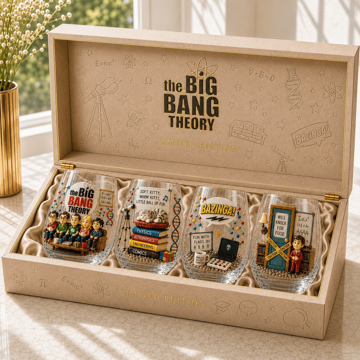 Premium TBBT Whiskey Glass Set TTTT