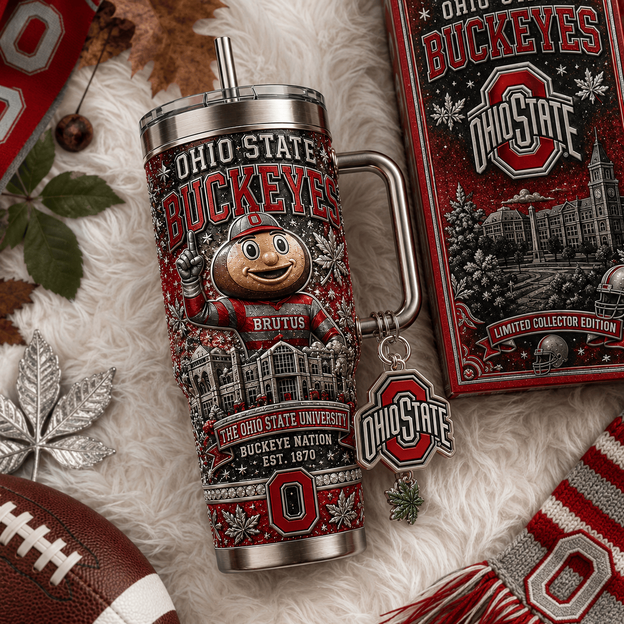 OSB 40oz Tumbler With Handle TTNL
