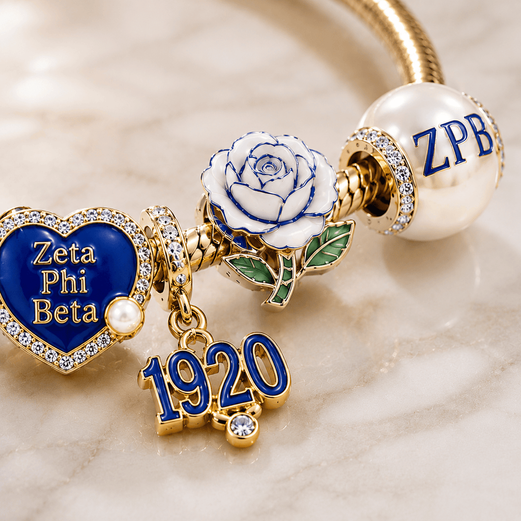 ZPT Gold Charm Bracelet Set BMD