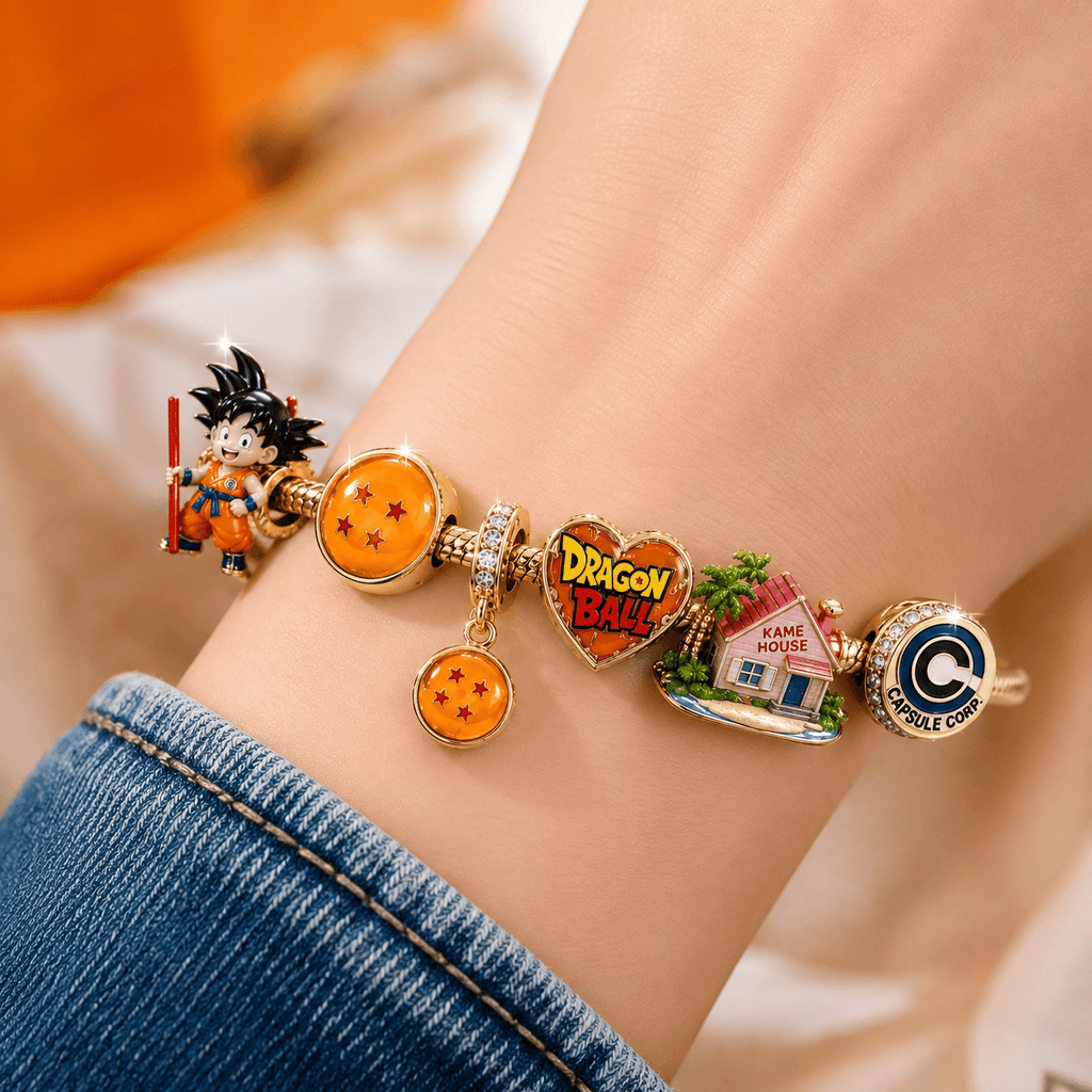 DGBL Gold Charm Bracelet Set BMD
