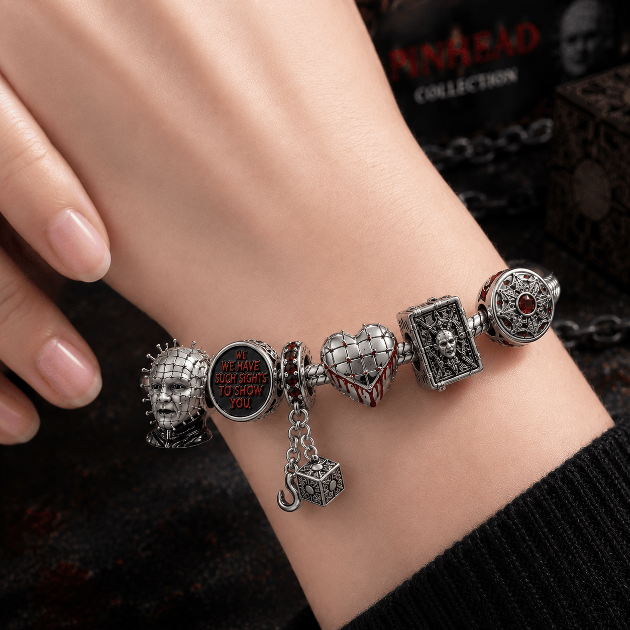 PHH Silver Charm Bracelet Set BMD