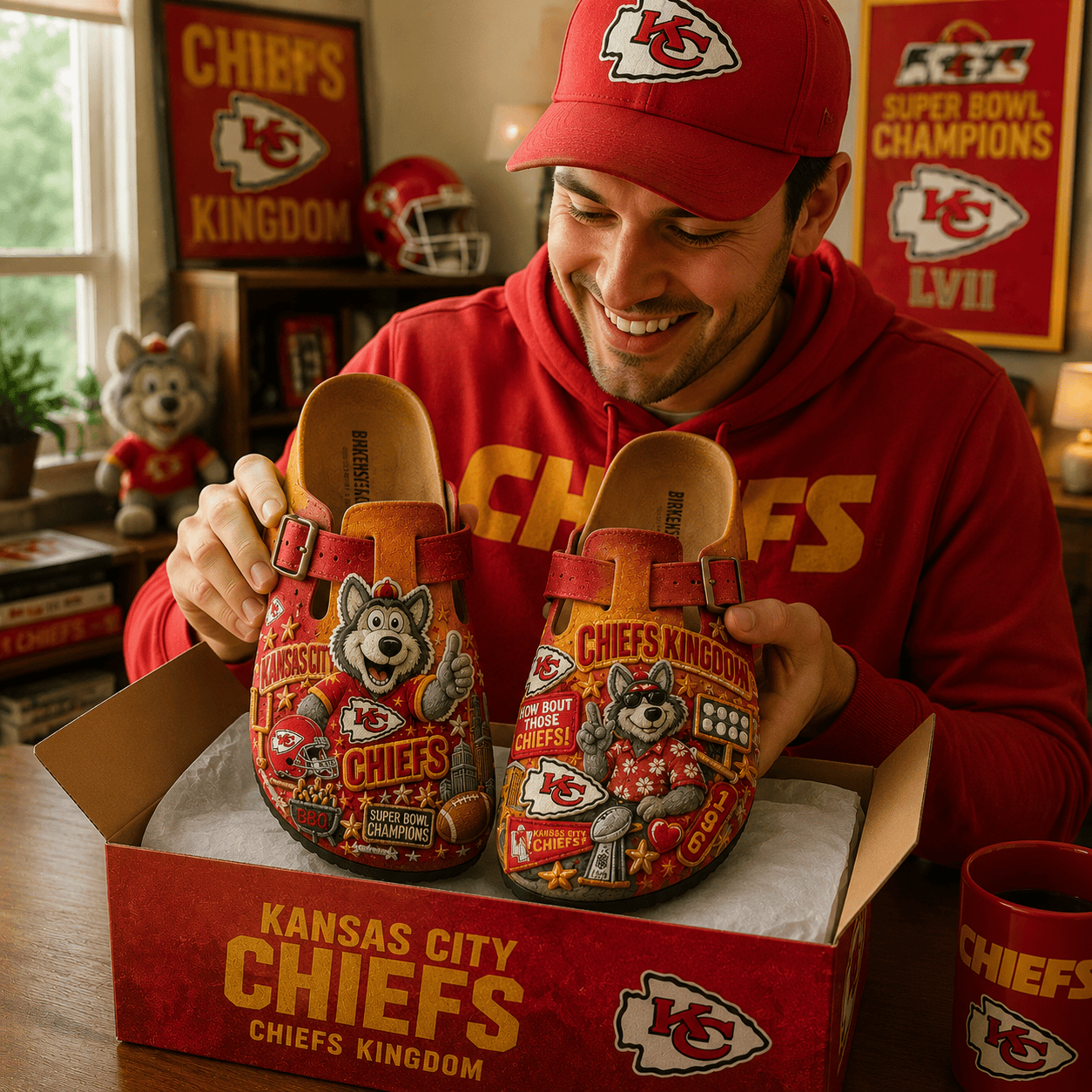 PREMIUM KCC MINK SUEDE CLOGS TTNL