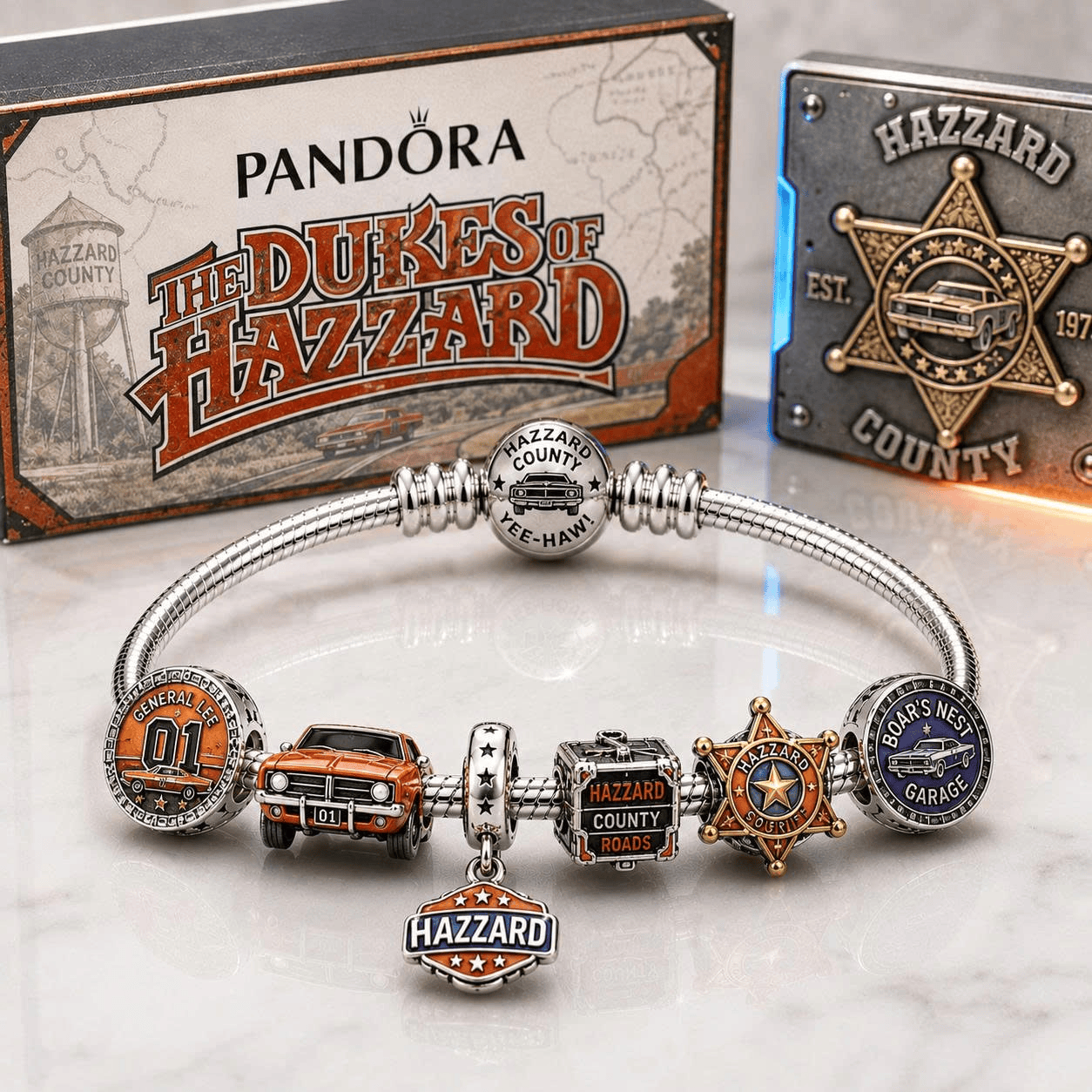TDH Sliver Charm Bracelet Set TTN