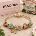TGG Gold Charm Bracelet Set TTN